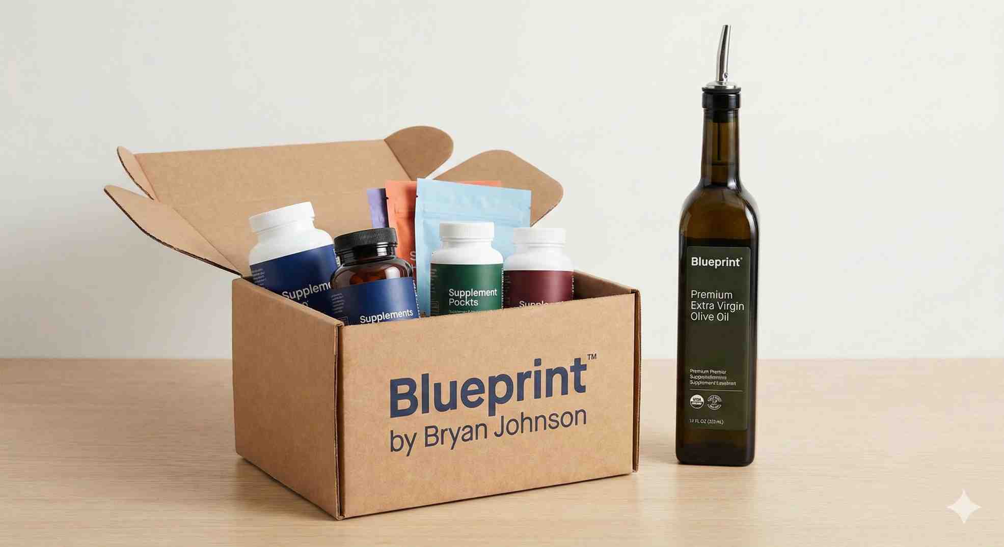 Bryan Johnson Blueprint best longevity supplement brands stack