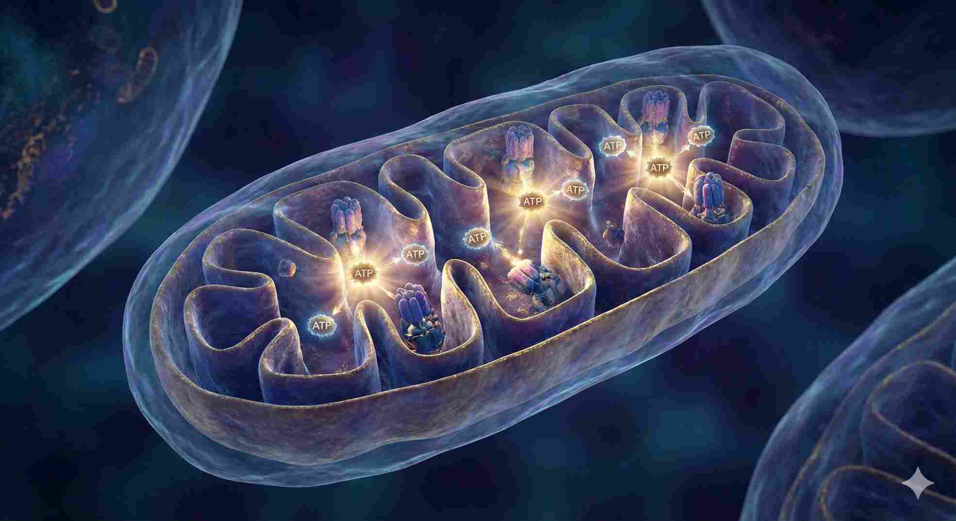 detailed diagram of mitochondrial function for how to increase cellular energy