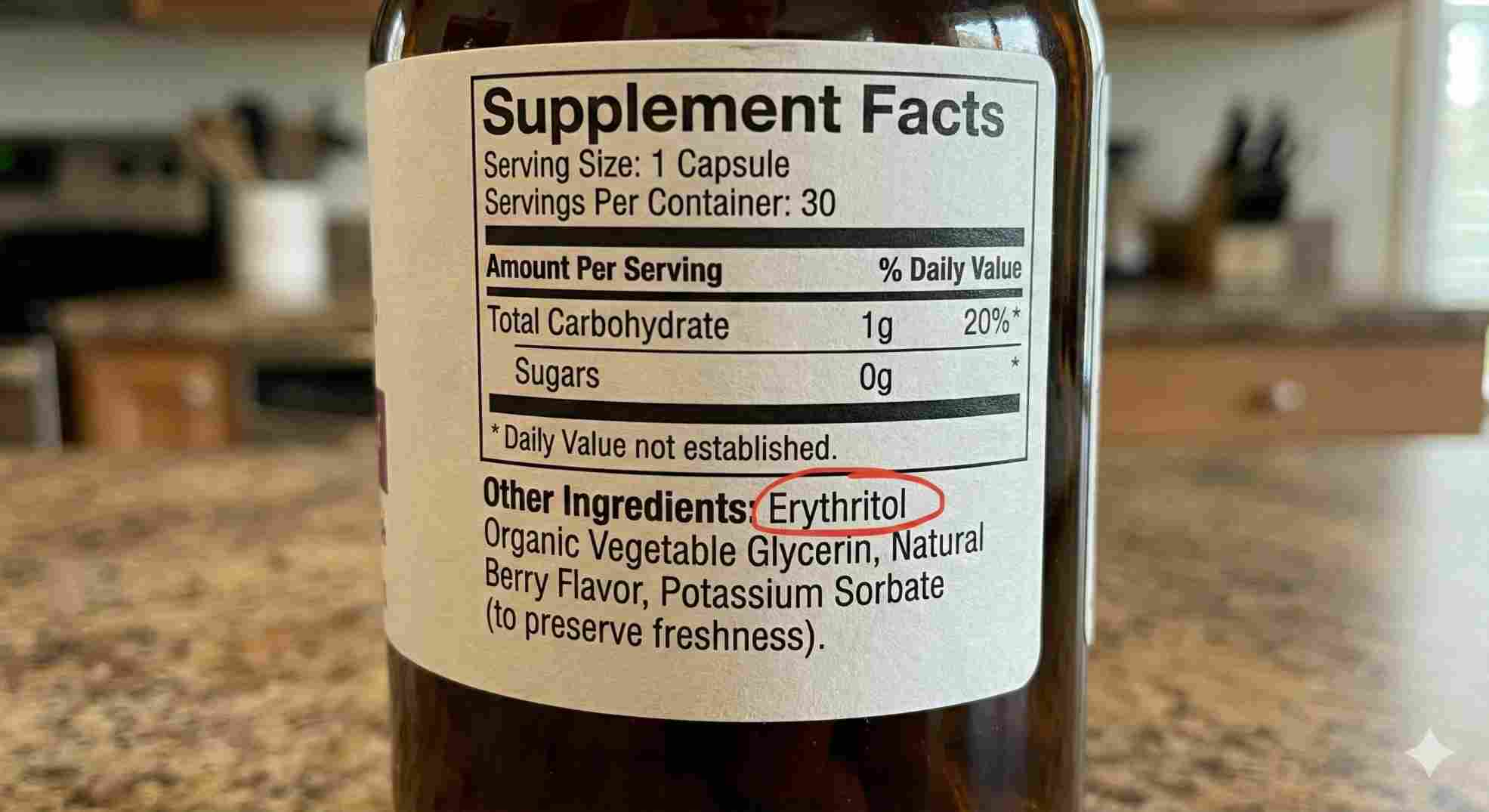 sugar free liquid vitamin label reading guide