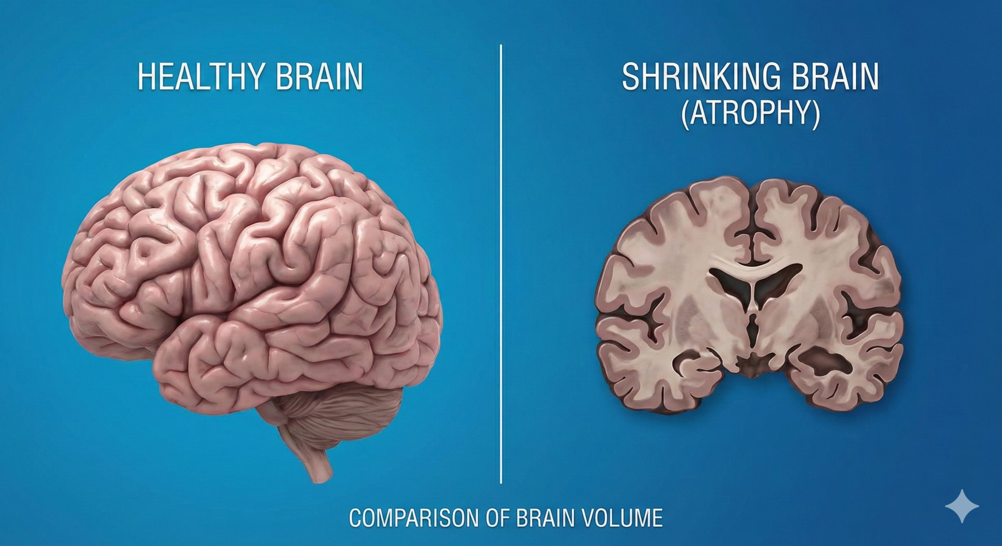 best vitamins for mental health showing healthy brain tissue density