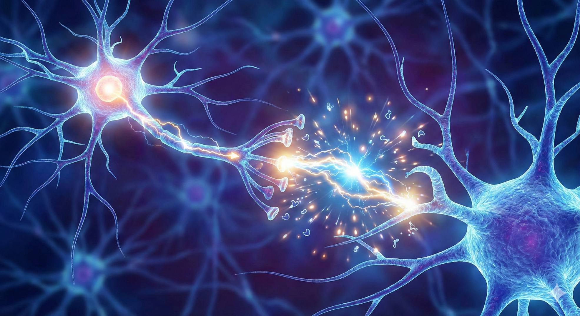 brain growth supplements illustrating neurogenesis and synaptic connection]