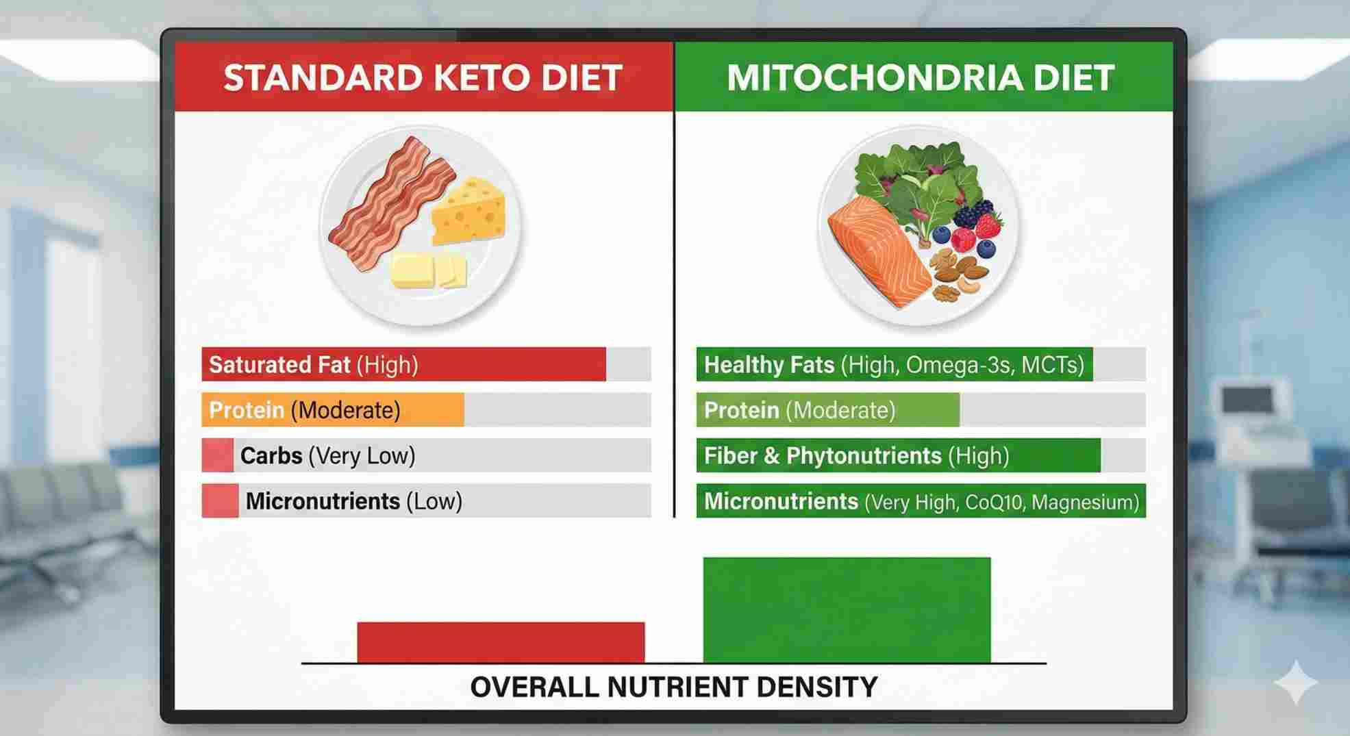 mitochondria diet vs keto