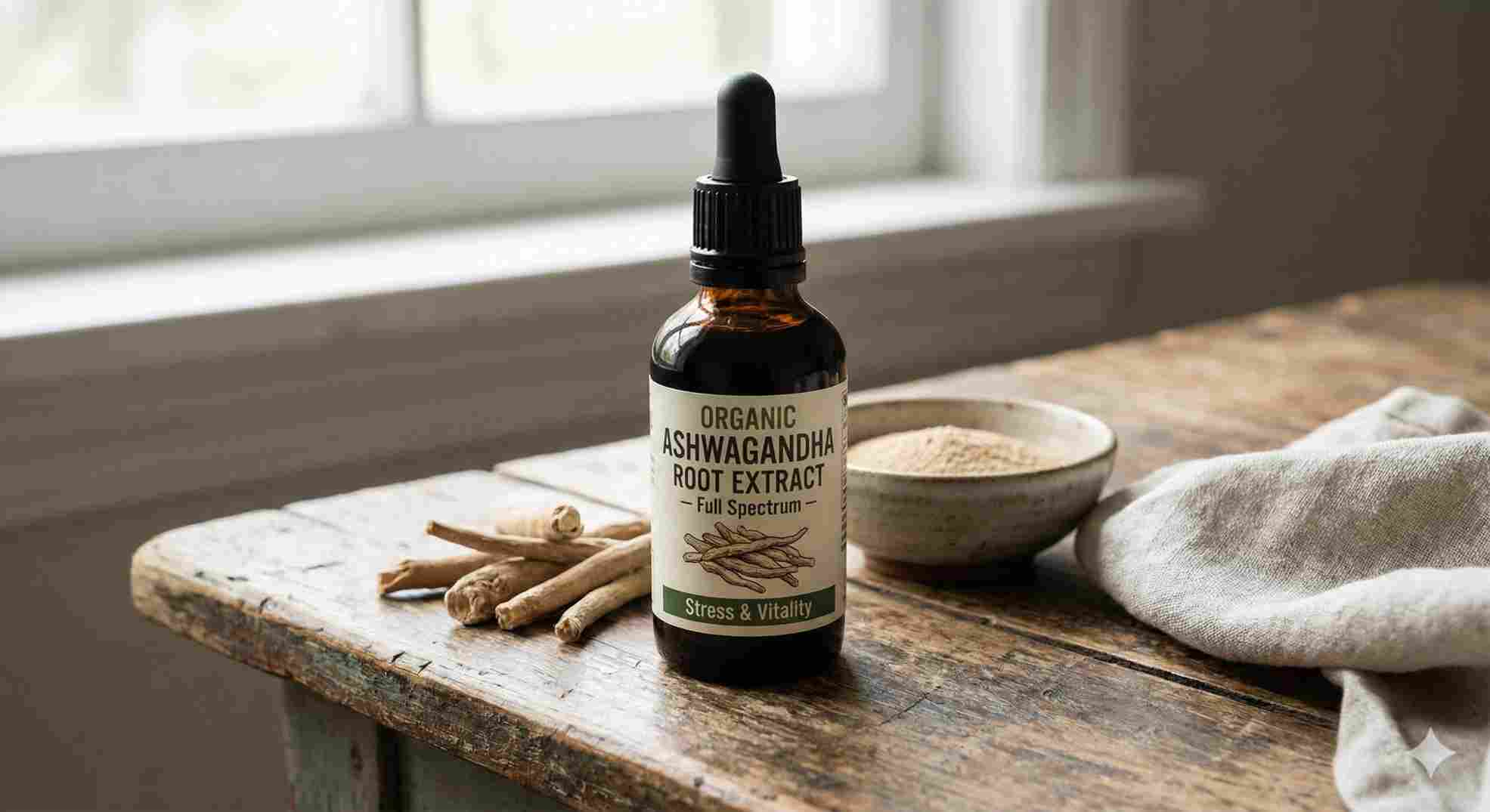 nervous system support supplements ashwagandha root for stress relief